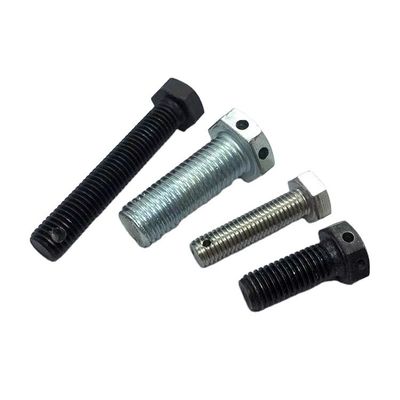 Hex Bolt With Hole For Cotter Pin In The Middle Head Or End M3-M100 DIN ANSI Standard