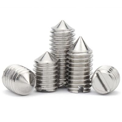 Metric Strength Tip Stop Screw with Black Zinc Plated Carbon Steel Bolt ISO Standard