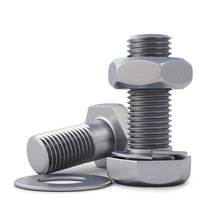 Stainless Steel High Strength Hexagonal Nut Galvanized and Foundation Hex Head Bolt Fastener DIN931