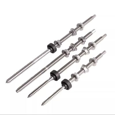 ISO Standard Solar Double Ending Bolts for Stainless Steel Solar Hanger Bolts Mounting