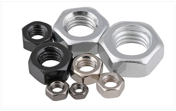 Hexagonal Bolt and Nut m32 DIN933 Stainless Steel Hex Head Bolt for Nature Color