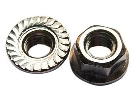 Carbon Steel Galvanized Hex Flange Nut for Heavy Industry according to DIN Standard