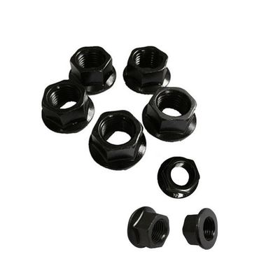 Carbon Steel Galvanized Hex Flange Nut for Heavy Industry according to DIN Standard
