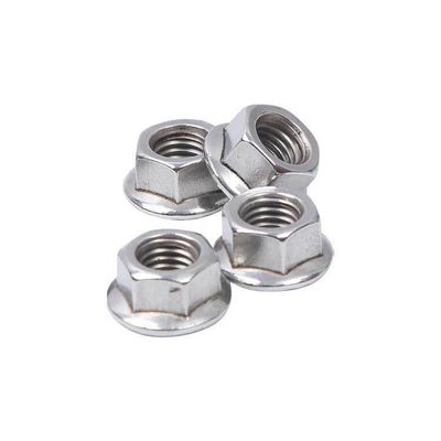 Avaiable Sample M20 M16 Din6923 Direct Fastener Carbon Stainless Steel Hex Flange Nut