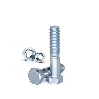Sell Galvanized Hexagon Bolts And Nuts Grade 8.8 Length 10mm-500mm For Your Requirements