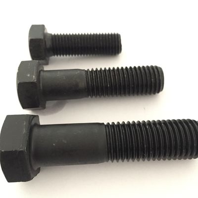 Metric High Strength Bolts DIN 931/933 Hex Bolts And Nuts Zinc 4.8/6.8/8.8/10.9/12.9
