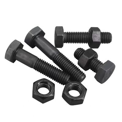 Metric High Strength Bolts DIN 931/933 Hex Bolts And Nuts Zinc 4.8/6.8/8.8/10.9/12.9
