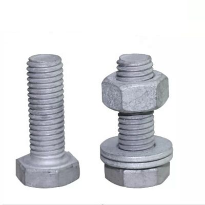 ISO9001 Certified M2-M100 DIN931 DIN933 Hex Head Bolts And Nuts with and Certification