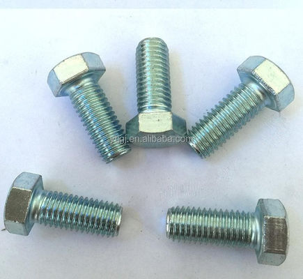 DIN933/931 Hexagon bolts with nuts and washers Grade 4.8/6.8/8.8/10.9 10mm-300mm