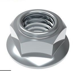 Flanged All-Metal Hex Nuts with Prevailing Torque in Metric Carbon/Stainless Steel