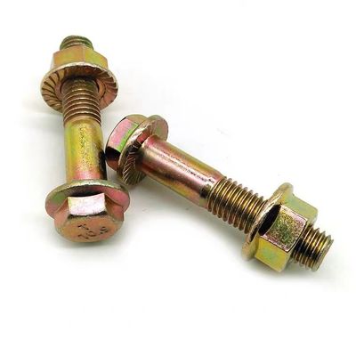 Grade 4.8/8.8/10.9 DIN Standard Hex Head Flange Bolts and Nuts in Black Finish