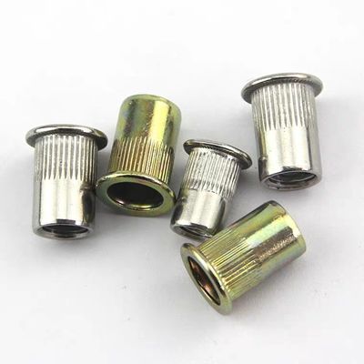 ISO9001 2015 Certified M4/5/6/8/10/12 Carbon Steel Rivet Nuts with Big Countersunk Head