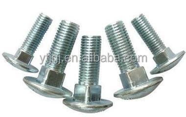 ISO9001 Certified ZINC Finish Customize Bolt Carriage Bolt DIN603 for Your Requirements