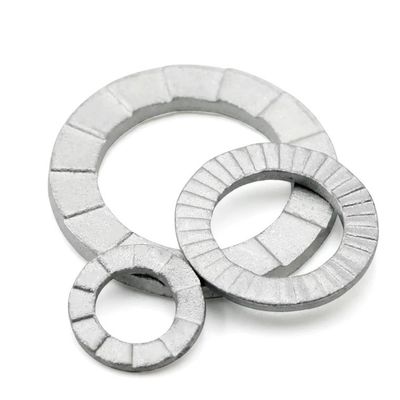 Anti Loosing and Secure Fastening with 65Mn Double Fold Self Locking Washer DIN25201