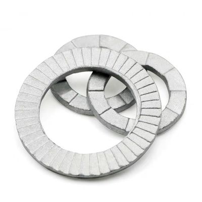 Anti Loosing and Secure Fastening with 65Mn Double Fold Self Locking Washer DIN25201