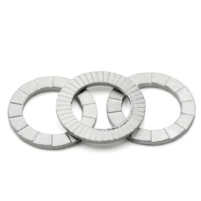 Anti Loosing and Secure Fastening with 65Mn Double Fold Self Locking Washer DIN25201