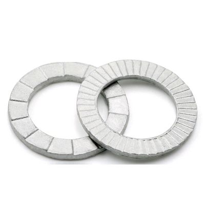Anti Loosing and Secure Fastening with 65Mn Double Fold Self Locking Washer DIN25201