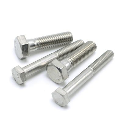 Stainless Steel Hex Bolt and Nut DIN933 SS304 A2-70 M6 M8 M10 M12 M16 for General Industry