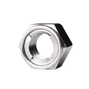 Black Oxide Finish All Metal Insert Lock Nut Din6925 Imperial Inch Measurement System