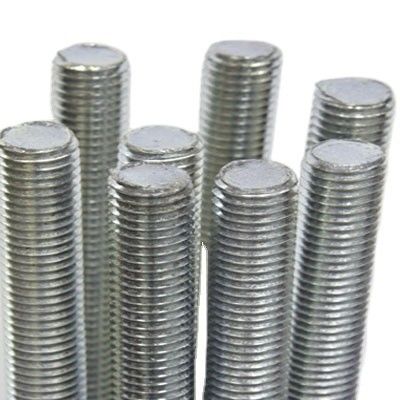 Grade 4.8 Galvanized Carbon Steel Gi Stud Threaded Rod for Industrial Applications