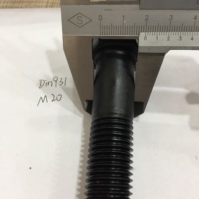 Yellow Zinc ANSI Hebei Fastener Grade 4.8/8.8/10.9 M6 M8 M10 M12 M16 DIN933 Hex Bolt