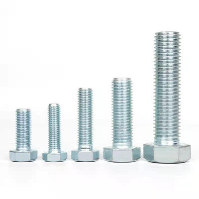 Hebei Fastener DIN Standard UNC UNF Hex Bolt 1/2 3/8 1/4 5/16 Grade 4.8/8.8/10.9 ASTM/BSW