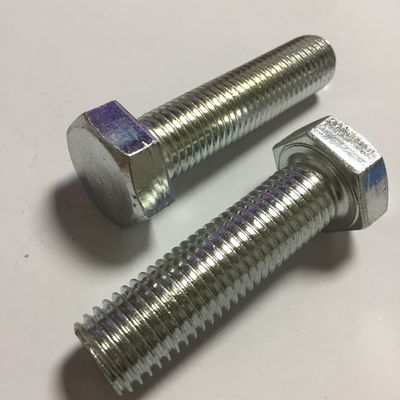 Hebei Fastener DIN Standard UNC UNF Hex Bolt 1/2 3/8 1/4 5/16 Grade 4.8/8.8/10.9 ASTM/BSW