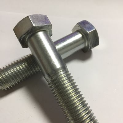 SS304 306 316 A2 70 A4 80 Hex Bolt Verbus Ripp Bolt DIN933/931 Yellow Zinc Finish