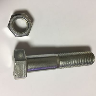 SS304 306 316 A2 70 A4 80 Hex Bolt Verbus Ripp Bolt DIN933/931 Yellow Zinc Finish