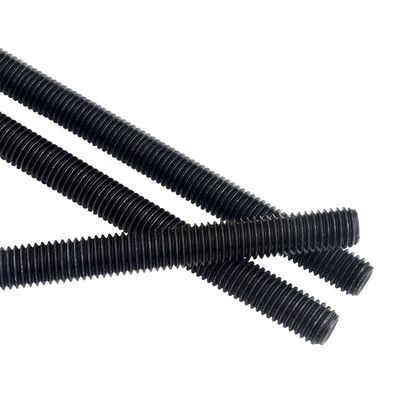 Black Zinc Plated Black Oxide DIN938 Stud Bolts with Grade 4.8/ 8.8/ 10.9/ 12.9 Ect/
