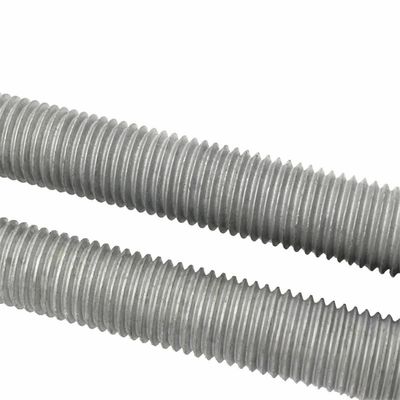 Metric Measurement System Carbon Steel Threaded Rod with HDG Preservative Coating