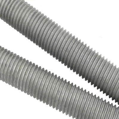 Metric Measurement System Carbon Steel Threaded Rod with HDG Preservative Coating