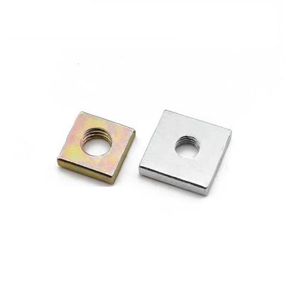 White Zinc M5-M72 DIN 562 Square Thin Nut for Strong Carbon Stainless Steel Connection