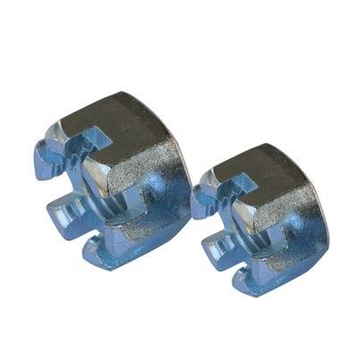 Slotted Nut Din 935 M4 Flange Round Lock Hexagon Slot Castle Nut for Customer's Demand