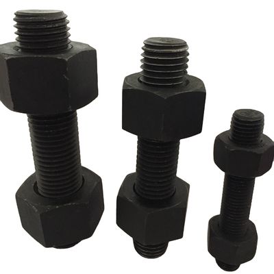 Grade 4.8 8.8 10.9 Black DIN976 Hot Galvanization Threaded Rod for Customized Support