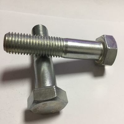35k Yellow Zinc DIN933 931 Grade 8.8 Stainless Steel Hexagon Head Bolts M20 M24 M30