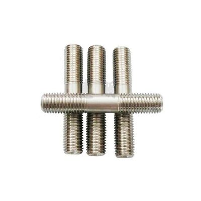 Blackened Stainless Steel Stud with Washer Grade 4.8 8.8 10.9 Double Head Threaded