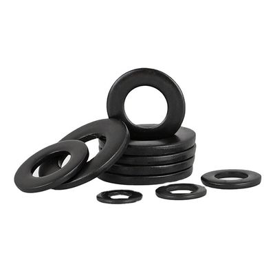 Black Oxide Steel Metal DIN125 Flat Washer For Making Machine For Production Process