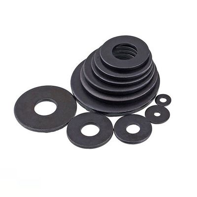 Black Oxide Steel Metal DIN125 Flat Washer For Making Machine For Production Process