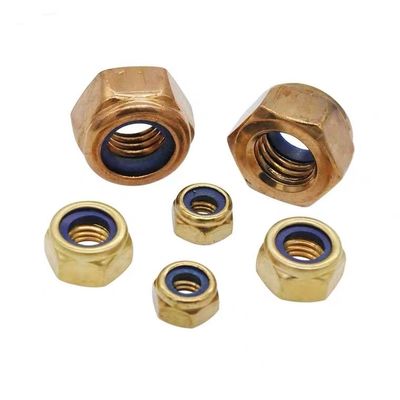 Metric Measurement System Stainless Steel Nylon Insert Lock Nut DIN985 Plain Design