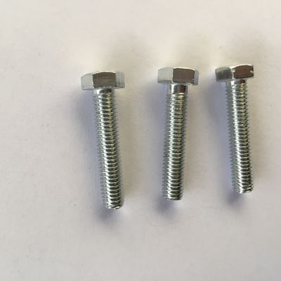 Stainless Steel Hex Bolt and Nut Din933 Fastener HDG Grade 4.8/ 8.8/ 10.9/ 12.9 Ect