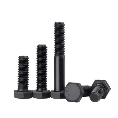 HDG Carbon Steel Hex Head Bolt 3/8 1/4 5/16 Manufacture Ansi Unc DIN 4.8 8.8 10.9 12.9