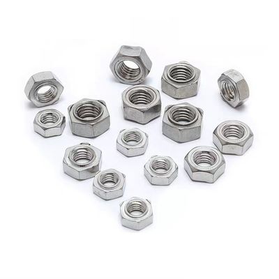 M3 M4 M6 M8 M10 DIN929 Weld Nut with ISO9001 2008 Certificate in Stainless Steel 304