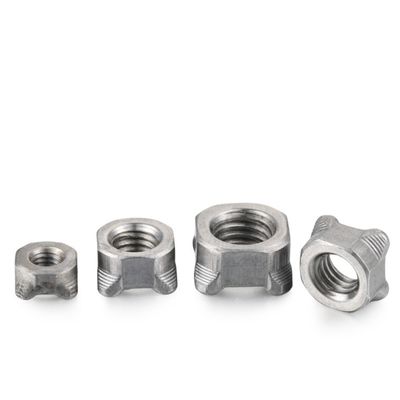 Metric Measurement DIN928 Stainless Steel Square Hex Spot Weld Nut for M3 M4 M6 M8 M10