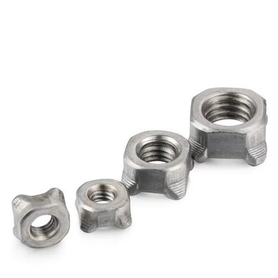 Metric Measurement DIN928 Stainless Steel Square Hex Spot Weld Nut for M3 M4 M6 M8 M10
