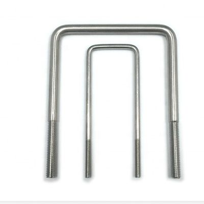 ZINC Finish Steel Strap DIN 3570 Hot Dip Galvanized U Bolts for Construction Projects