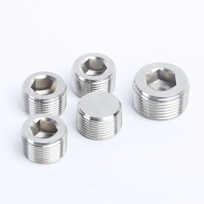 Plain Finish Hexagon Socket Pipe Plugs DIN906 for Building and Construction Projects