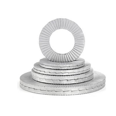 304 Stainless Steel Double Layer Self-Locking Washer DIN25201 with ISO9001 Certification