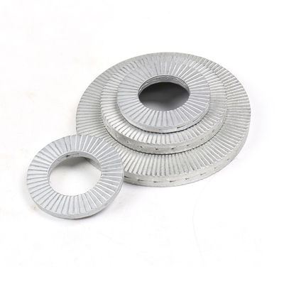 304 Stainless Steel Double Layer Self-Locking Washer DIN25201 with ISO9001 Certification
