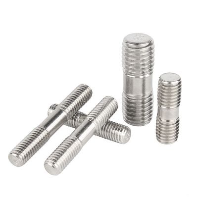 High Strength Double Head Bolts Grade 8.8 with Quenched and Tempered Blackened Finish